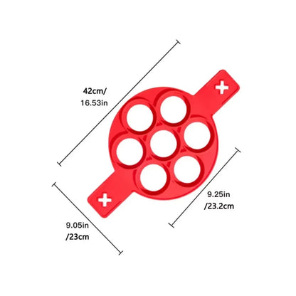 Egg Pancake Ring Non-Stick Pancake Machine Mold Silicone Egg Frying Pan Forming Machine Omelet Mold Kitchen Baking Accessories