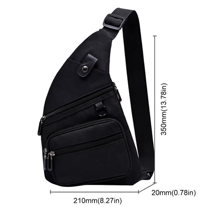 Anti Theft Travel Bag Adult Chest Bag Outdoor Leisure Crossbody Bag Waterproof Handbag for Wander Hiking Small Waist Bag